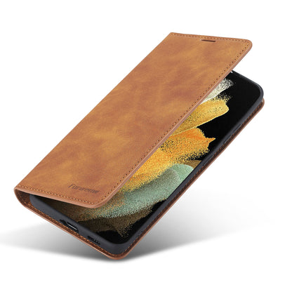 New Slim Galaxy S21+ Leather Case Book Stand Wallet Magnetic