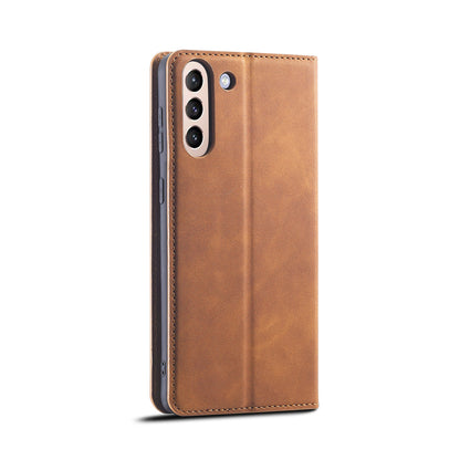 New Slim Galaxy S21 Leather Case Book Stand Wallet Magnetic