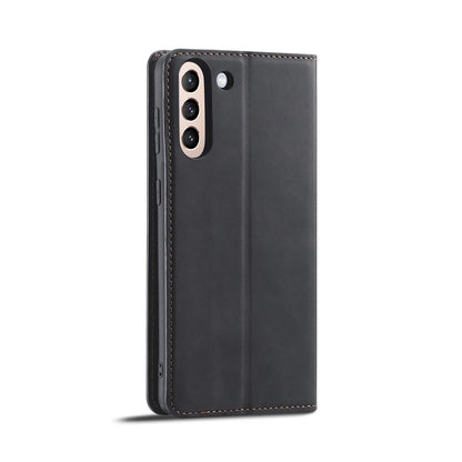 New Slim Galaxy S21 FE Leather Case Book Stand Wallet Magnetic