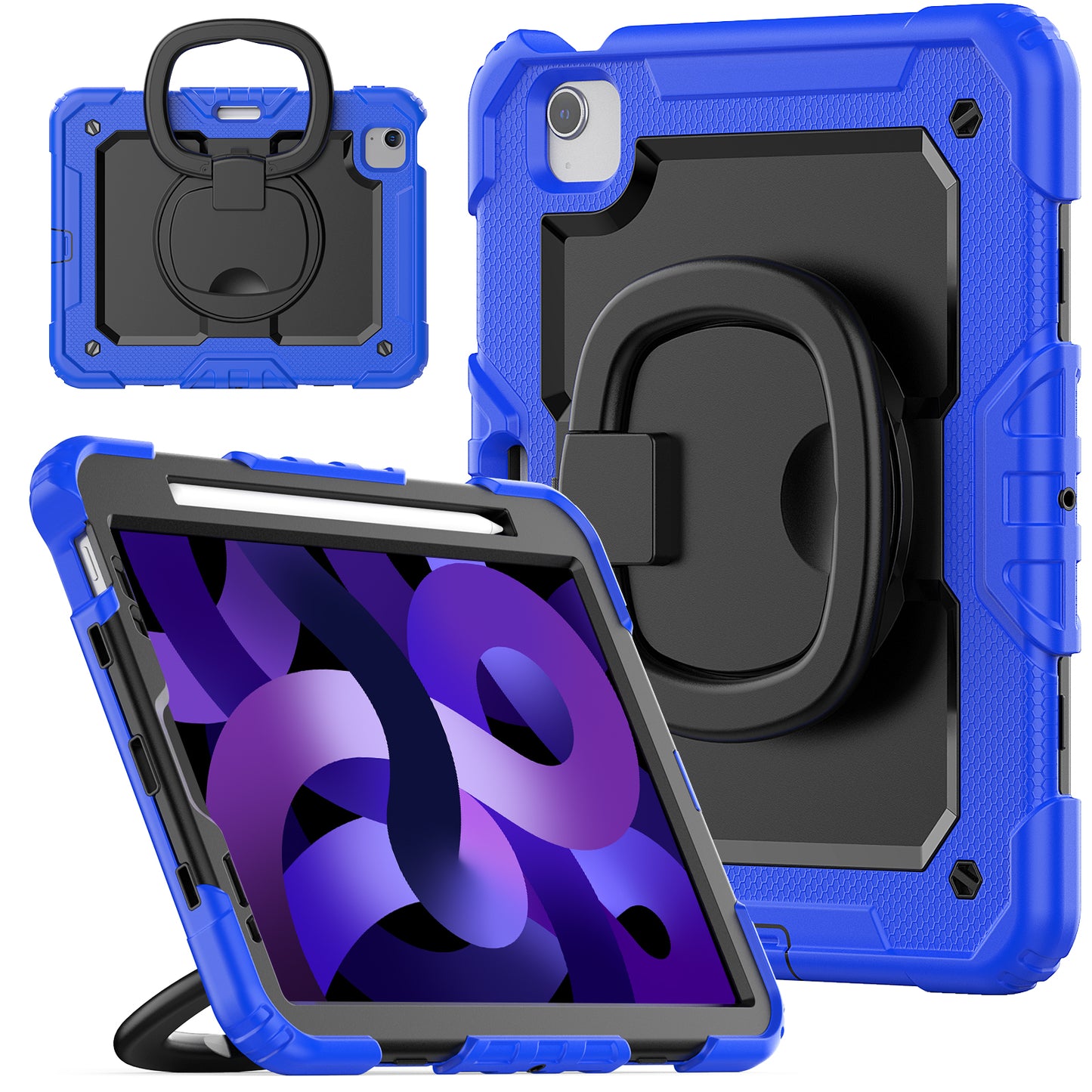 Tough Hook iPad Pro 11 2022 Shockproof Case Rotatable Folding Handle Grip