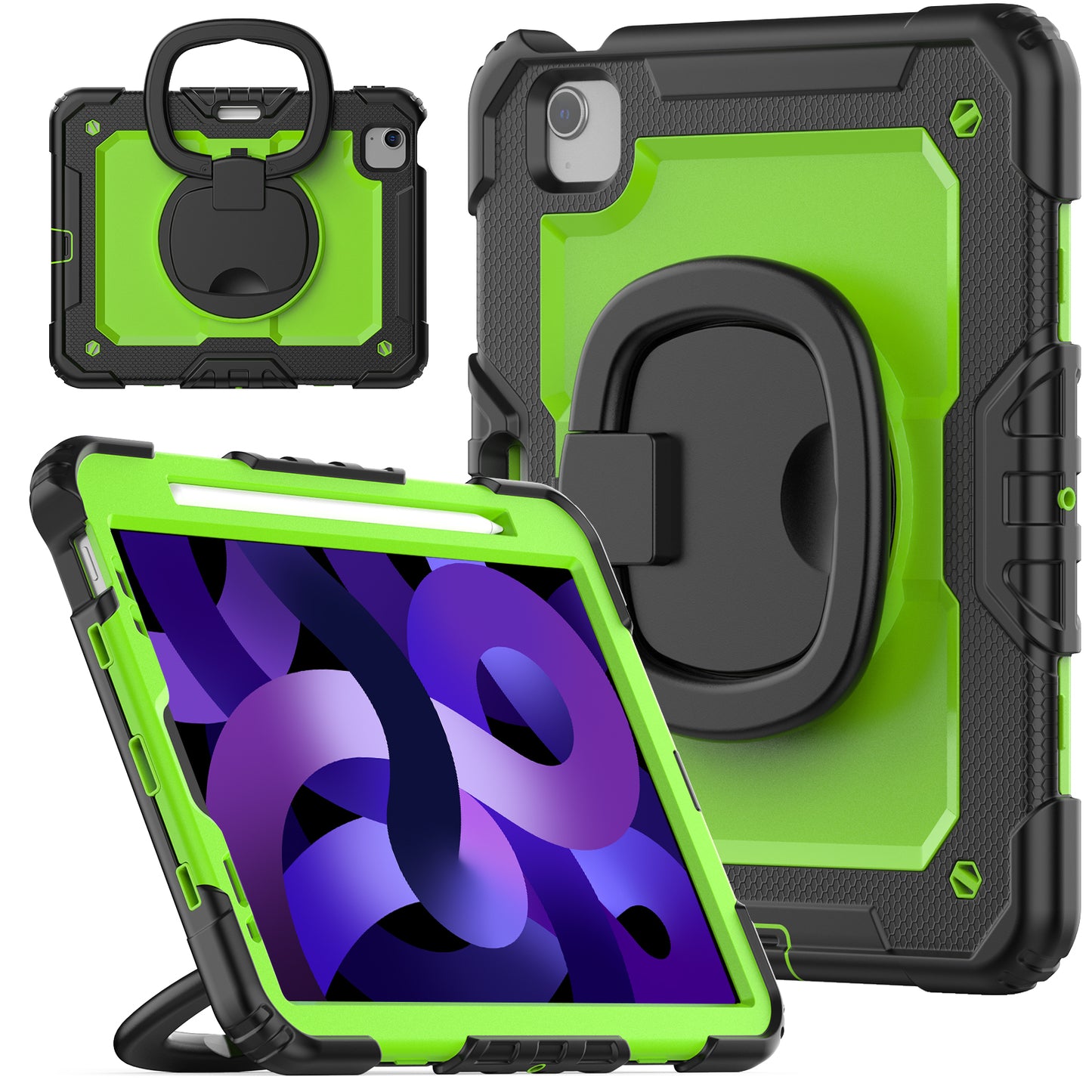 Tough Hook iPad Pro 11 2022 Shockproof Case Rotatable Folding Handle Grip