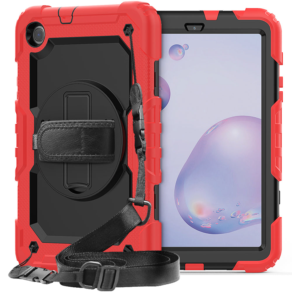 Tough Strap Galaxy Tab A 8.4 Shockproof Case Built-in Screen Protector