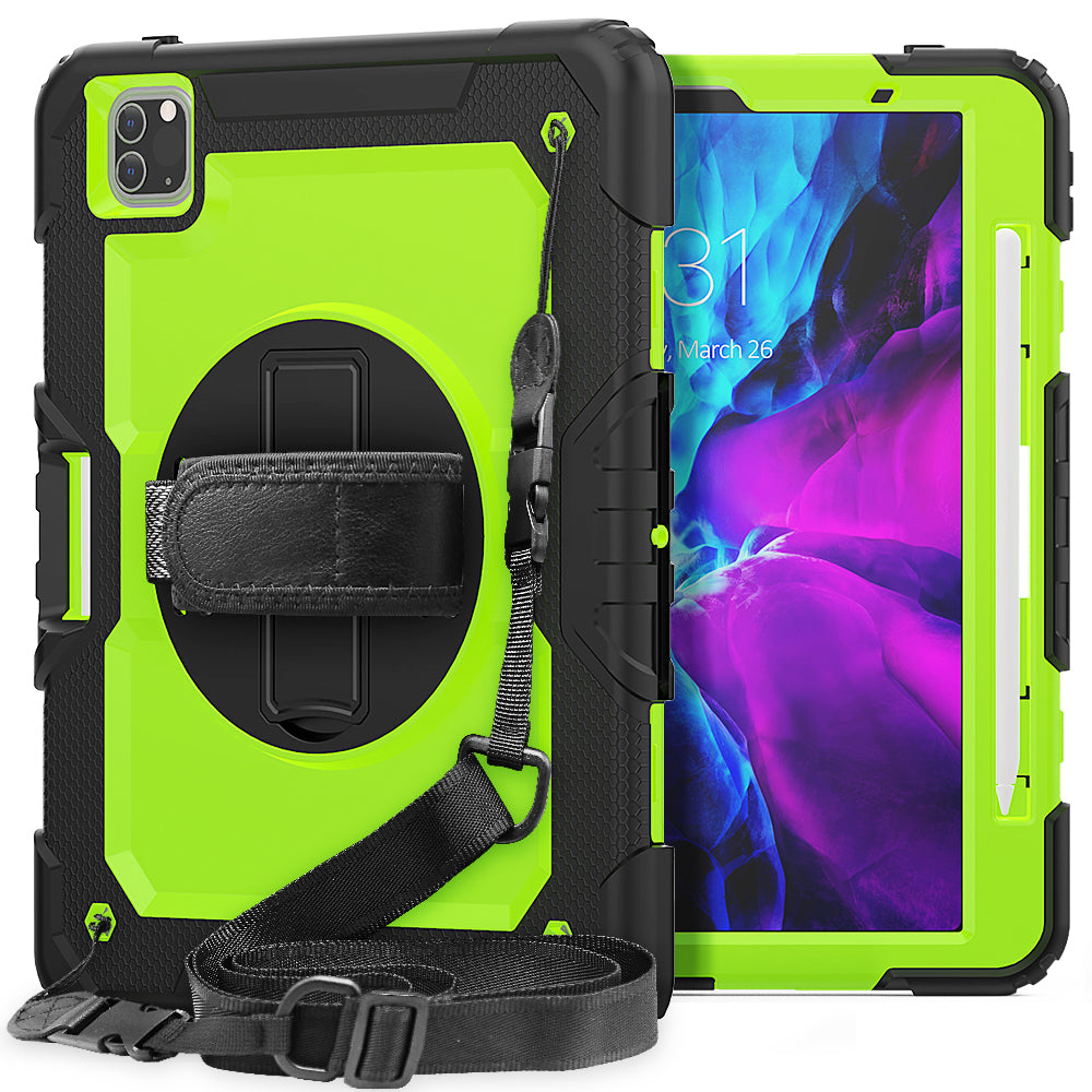 Tough Strap iPad Pro 11 2022 Shockproof Case Multi-functional Built-in Screen Protector