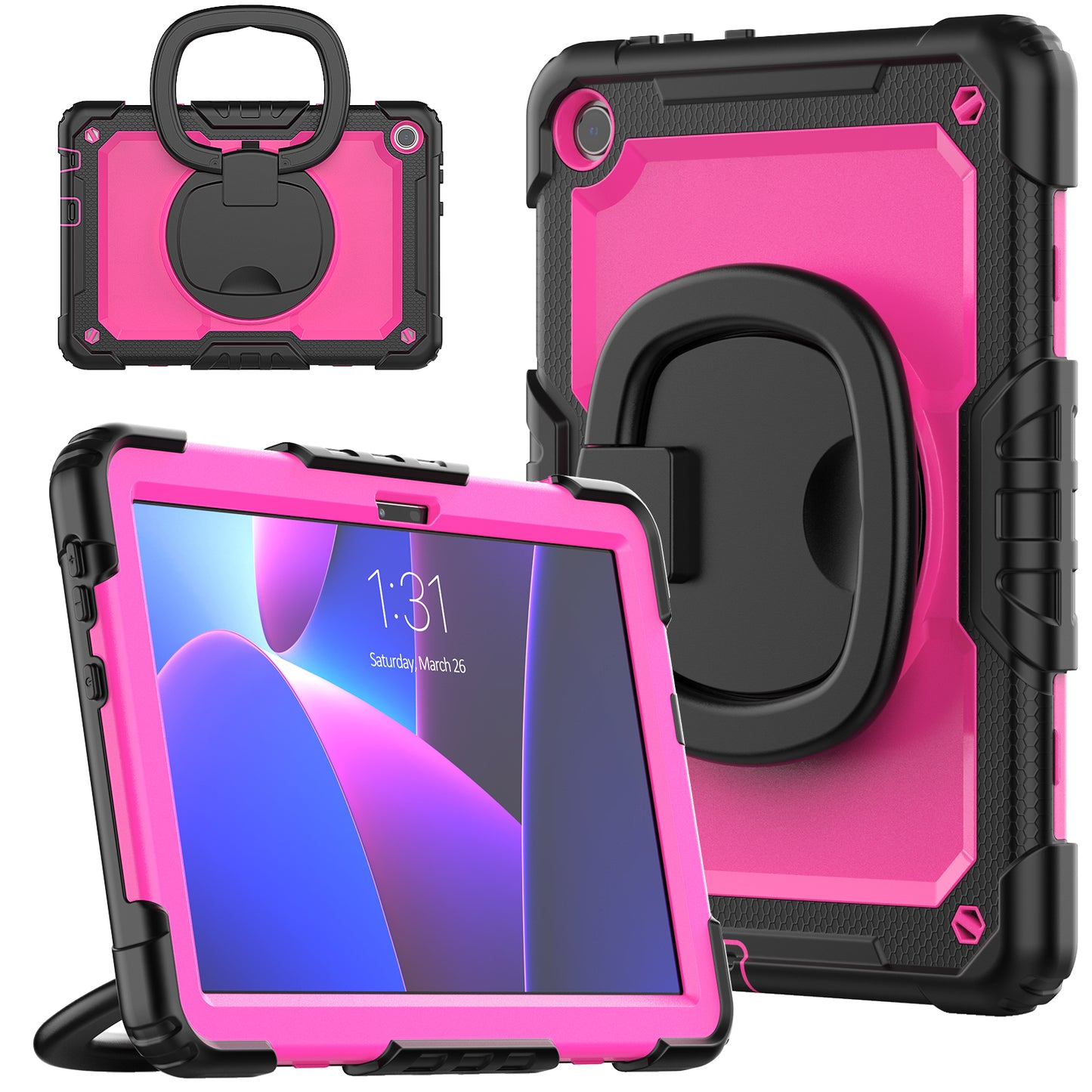 Tough Hook Lenovo Tab M10 HD 2020 Shockproof Case Rotatable Folding Handle Grip