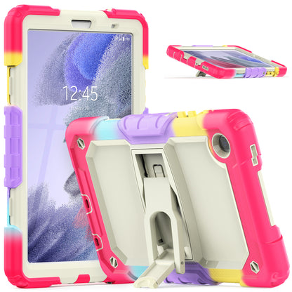 Kickstand Galaxy Tab A7 Lite Shockproof Case Built-in Screen Protector Strap