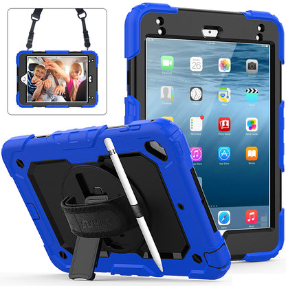 Tough Strap iPad Mini 5 Shockproof Case Multi-functional Built-in Screen Protector