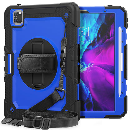 Tough Strap iPad Pro 11 2021 Shockproof Case Multi-functional Built-in Screen Protector