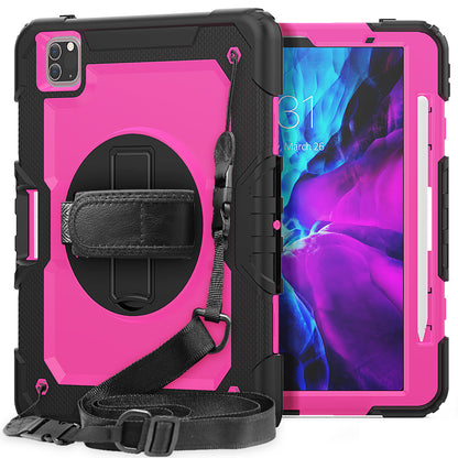 Tough Strap iPad Air 4 Shockproof Case Multi-functional Built-in Screen Protector