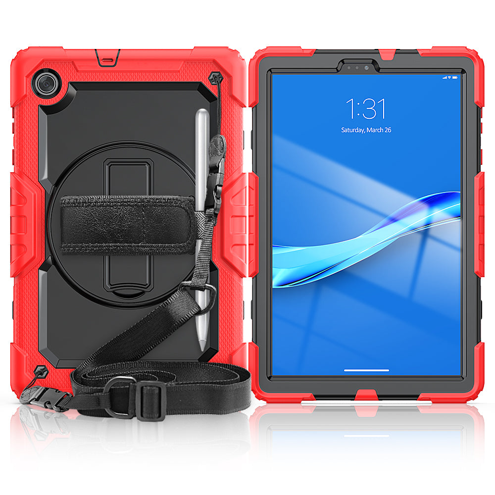 Tough Strap Lenovo Tab M10 HD Plus 2020 Shockproof Case Built-in Screen Protector