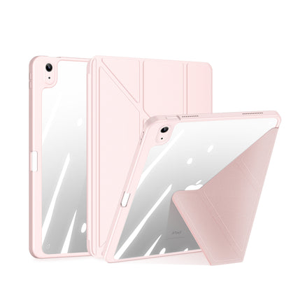 Magic Portrail Apple iPad 10 Leather Case Detachable Back Soft TPU Clear Mutiple Stand