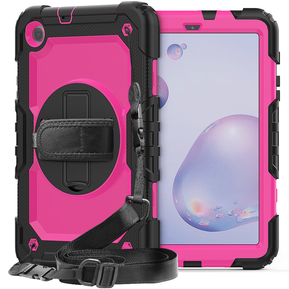 Tough Strap Galaxy Tab A 8.4 Shockproof Case Built-in Screen Protector