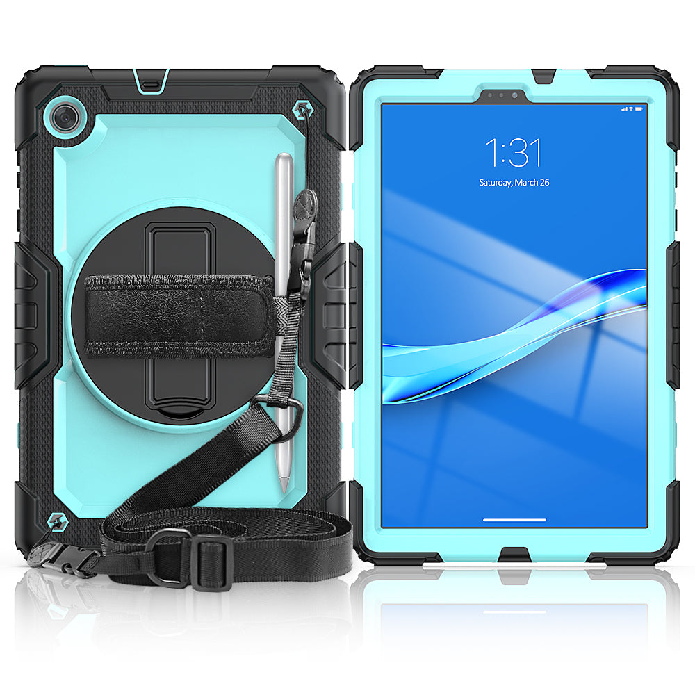 Tough Strap Lenovo Tab M10 HD Plus 2020 Shockproof Case Built-in Screen Protector