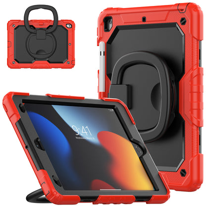 Tough Hook iPad 9 Shockproof Case Rotatable Folding Handle Grip