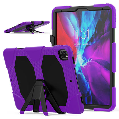 Tough Box iPad Pro 12.9 2018 Shockproof Case with Built-in Screen Protector