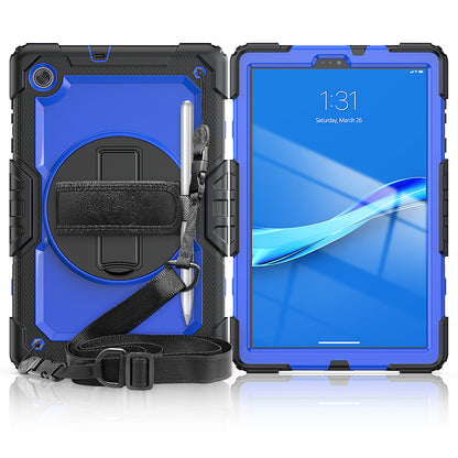 Tough Strap Lenovo Tab M10 HD Plus 2020 Shockproof Case Built-in Screen Protector