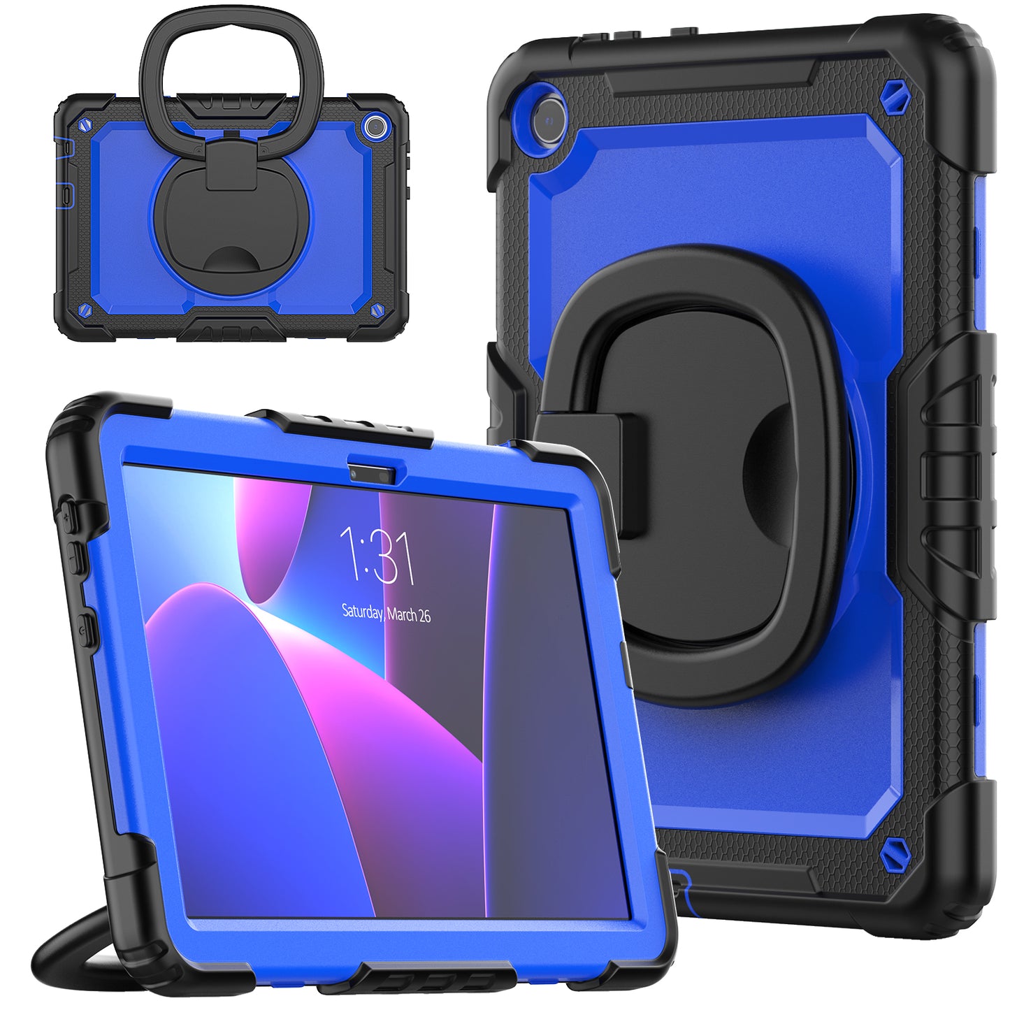 Tough Hook Lenovo Tab M10 HD 2020 Shockproof Case Rotatable Folding Handle Grip