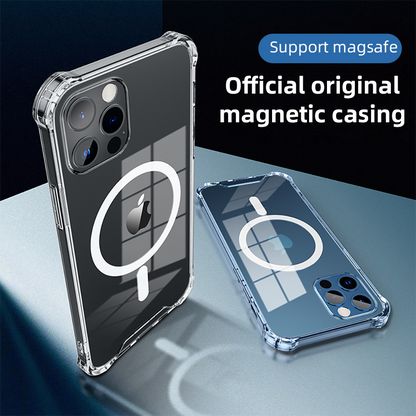 Magsafe Elestic iPhone 12 Mini Airbag Case TPU PC Official Original Magnetic