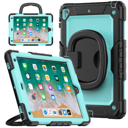 Tough Hook iPad 5 Shockproof Case Rotatable Folding Handle Grip