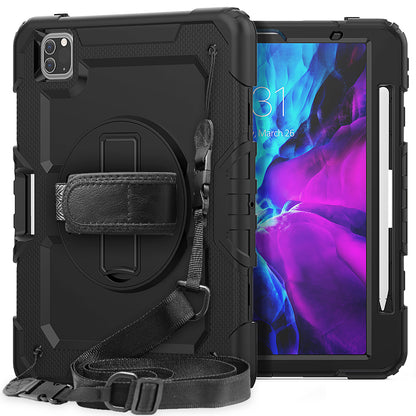 Tough Strap iPad Pro 11 2022 Shockproof Case Multi-functional Built-in Screen Protector