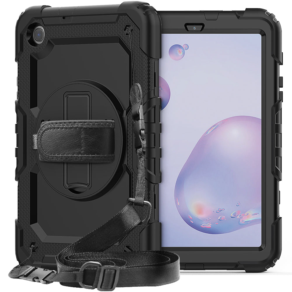 Tough Strap Galaxy Tab A 8.4 Shockproof Case Built-in Screen Protector