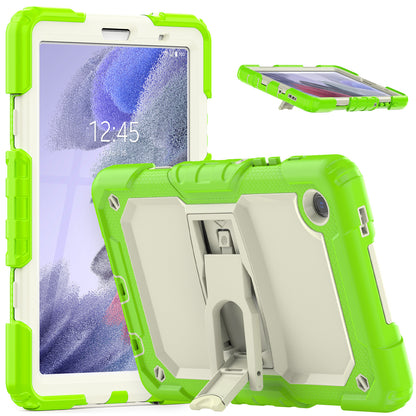 Kickstand Galaxy Tab A7 Lite Shockproof Case Built-in Screen Protector Strap