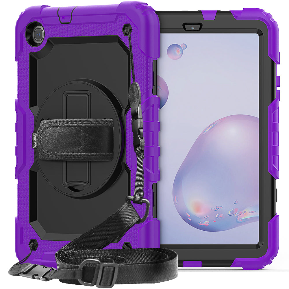 Tough Strap Galaxy Tab A 8.4 Shockproof Case Built-in Screen Protector