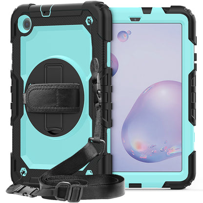 Tough Strap Galaxy Tab A 8.4 Shockproof Case Built-in Screen Protector