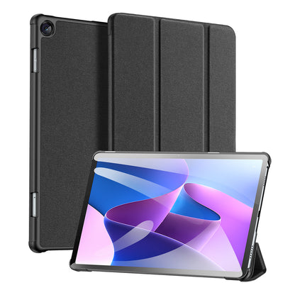 Domo Flip Lenovo Tab M10 (2022) Leather Case Smart Magnetic Tri-fold Stand