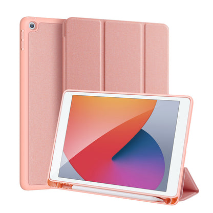 Domo Flip Apple iPad 9 Leather Case Smart Magnetic Tri-fold Stand