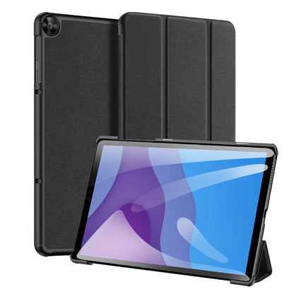 Domo Flip Lenovo Tab M10 HD (2020) Leather Case Smart Magnetic Tri-fold Stand