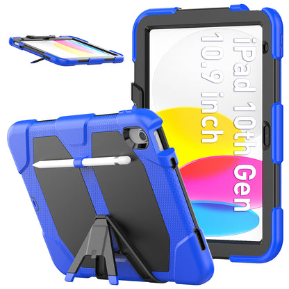 Tough Box iPad 10 Shockproof Case Detachable Stand with Built-in Screen Protector