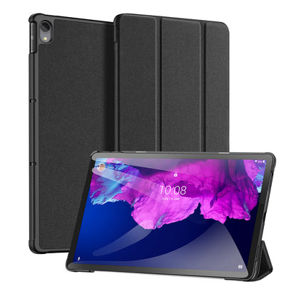 Domo Flip Lenovo Tab P11 (2021) Leather Case Smart Magnetic Tri-fold Stand