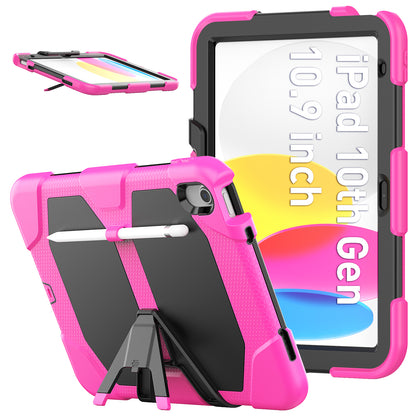 Tough Box iPad 10 Shockproof Case Detachable Stand with Built-in Screen Protector