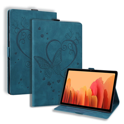 Love Butterfly Kindle Paperwhite (2021) Grils Leather Case Embossing Wallet Flip Stand