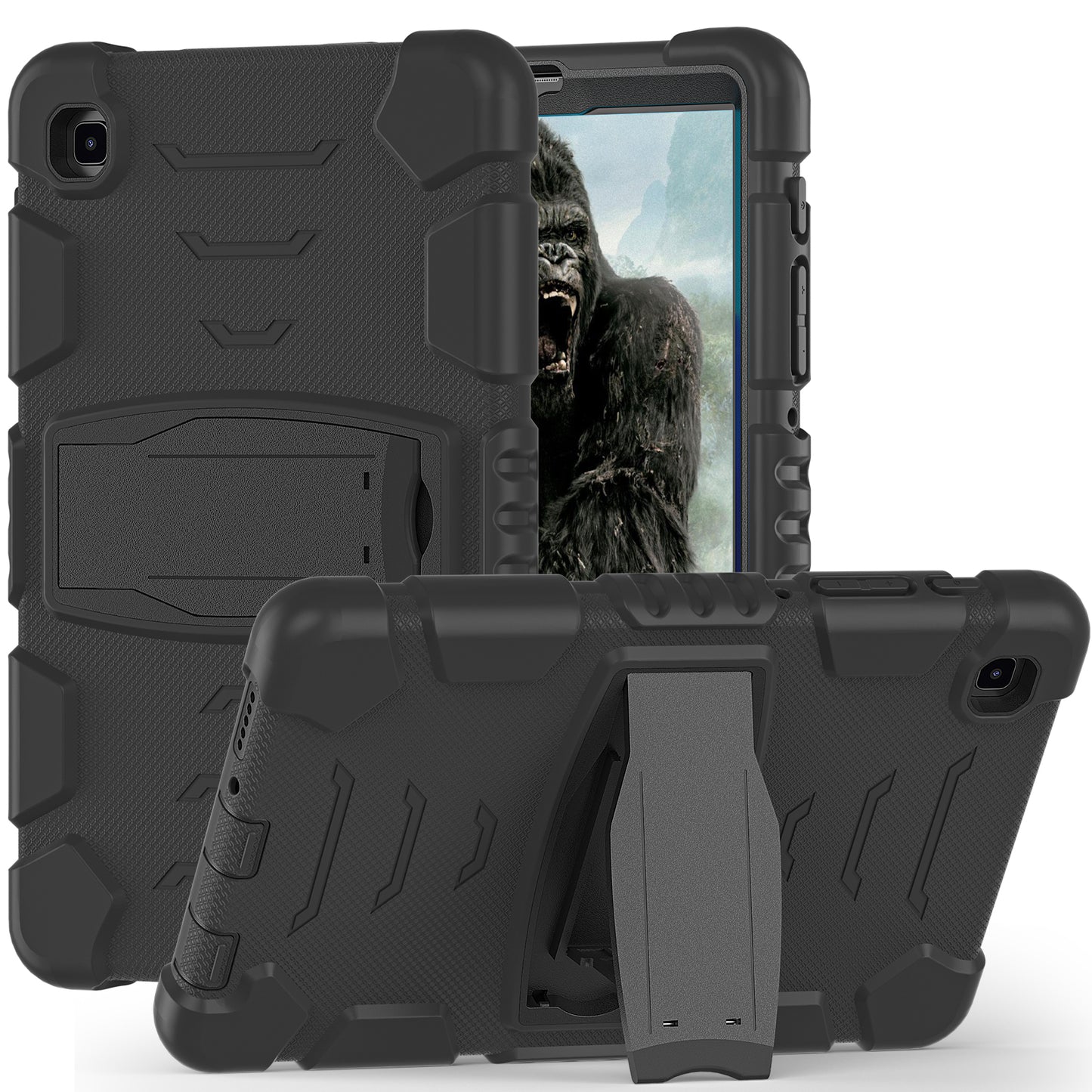 Gorilla King Kong Galaxy Tab A7 Lite Case Full Body Triple Protection Folding Stand