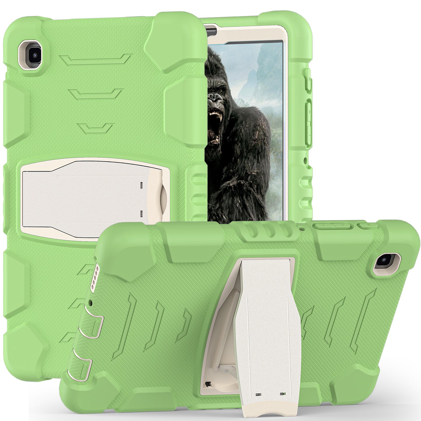 Gorilla King Kong Galaxy Tab A7 Lite Case Full Body Triple Protection Folding Stand