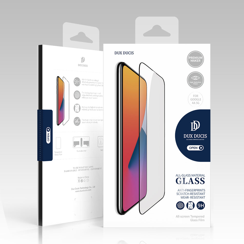 9H HD Transparent 2.5D Tempered Glass Google Pixel 4A Screen Protector