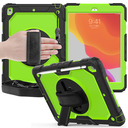 Tough Strap iPad 8 Shockproof Case Multi-functional Built-in Screen Protector