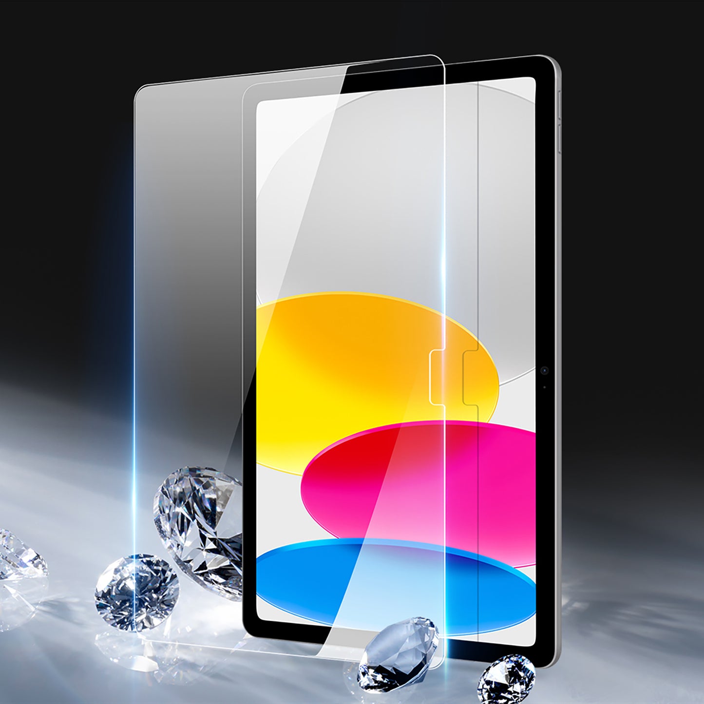 9H HD Transparent 2.5D Tempered Glass Apple iPad 10 Screen Protector