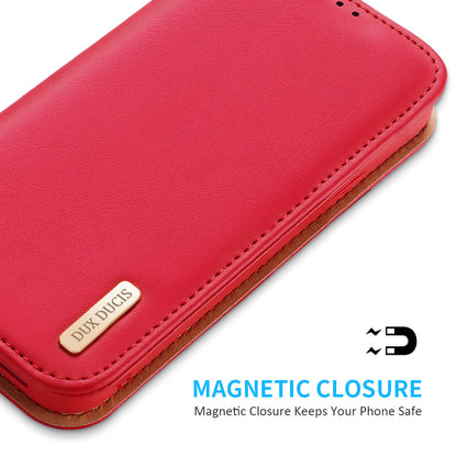 Magnetic Apple iPhone 13 Mini Leather Case RFID Card Slots Magnetic Stand