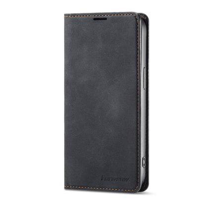 New Slim iPhone 13 Leather Case Book Stand Wallet Magnetic