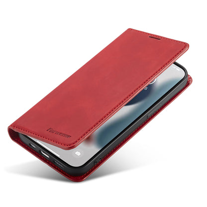 New Slim iPhone 13 Pro Max Leather Case Book Stand Wallet Magnetic