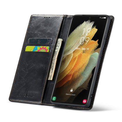 Artificial Tree Leather Galaxy S20 Case Retro Wallet Stand Deluxe