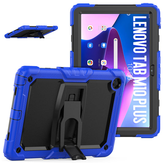 Kickstand Lenovo Tab M10 Plus 2022 Shockproof Case Built-in Screen Protector Strap