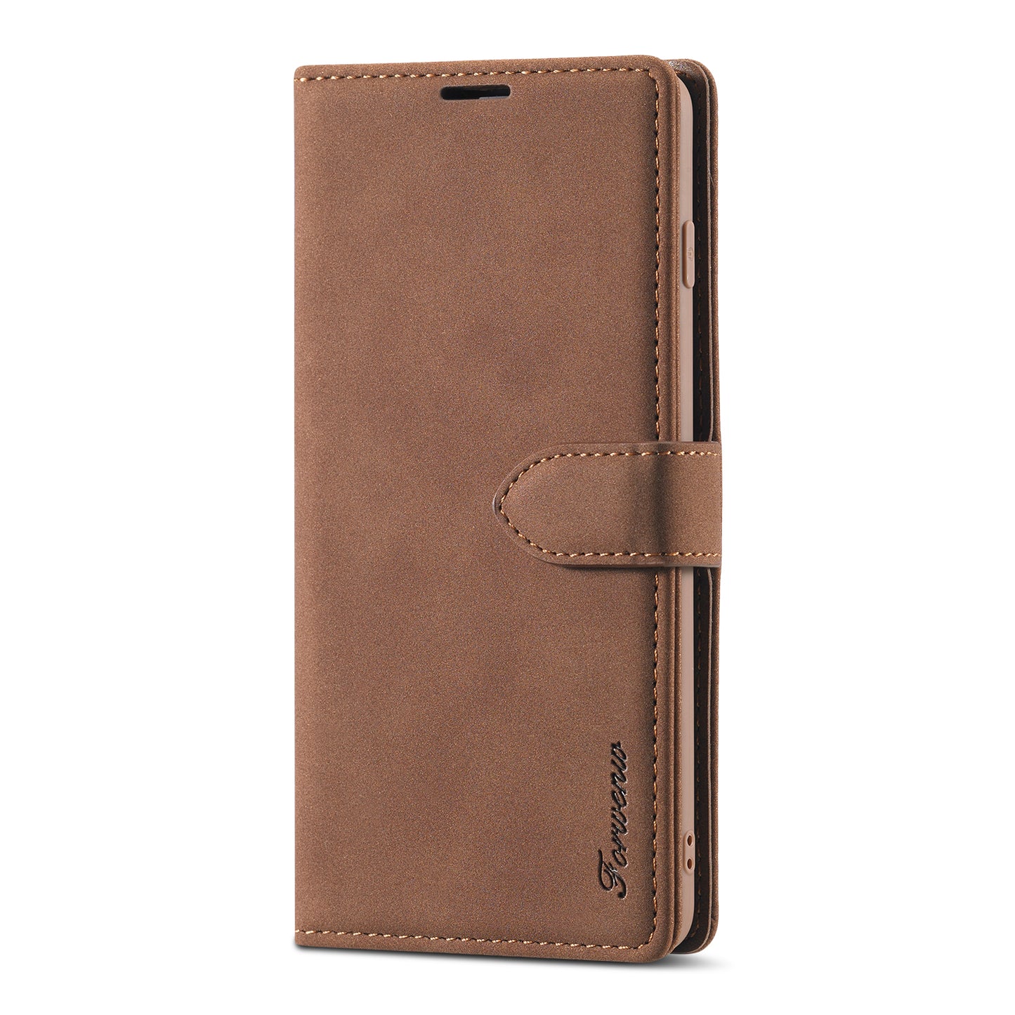 Gentry Slim Galaxy S10e Leather Case Book Stand Wallet Buckle