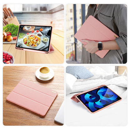 Domo Flip Apple iPad Air 5 Leather Case Smart Magnetic Tri-fold Stand