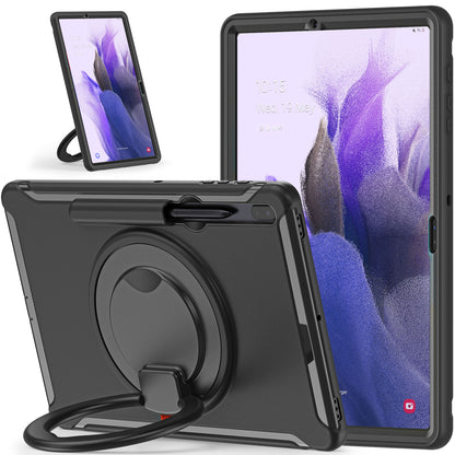 Bull Demon King Galaxy Tab S7 FE Case 360 Rotatable Folding Handle Grip Triple