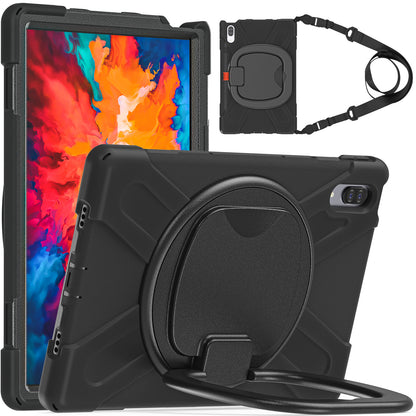 Pirate Box Lenovo Tab P11 Pro (2021) Case Hook Stand Rotating Holder Shoulder Strap