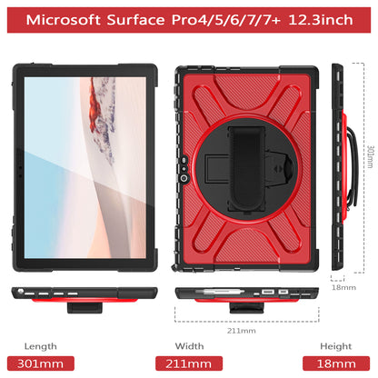 Jacket Beer Microsoft Surface Pro 6 Case Light Textur Multi Angle Protection Stable Stand