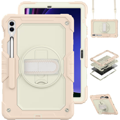 Tough Strap Galaxy Tab S9 Shockproof Case Multi-functional Built-in Screen Protector